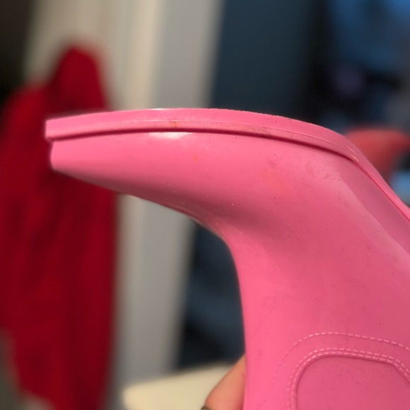 Pink cowboy rain boots - Picture 4 of 5